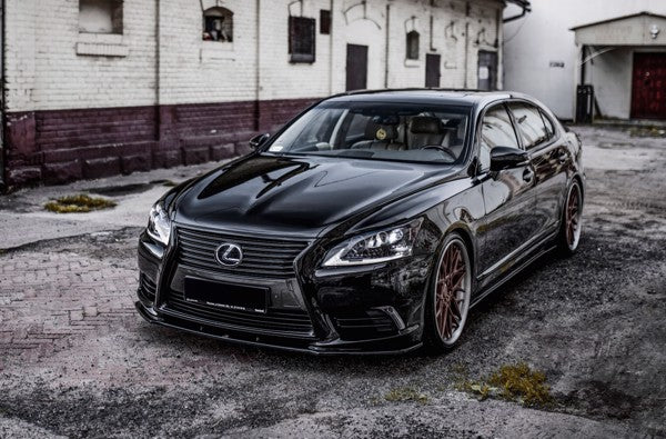 Maxton Front Splitter Lexus Ls Mk4 Facelift - Gloss Black
