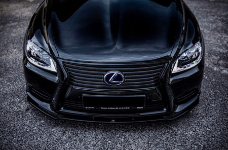 Maxton Front Splitter Lexus Ls Mk4 Facelift - Gloss Black