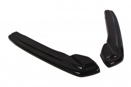 Maxton Rear Side Splitters For BMW 6 Gran Coupé Mpack - Gloss Black