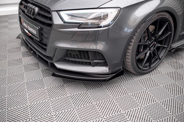 Maxton Front Flaps Audi S3 / A3 S-Line Sportback 8V Facelift