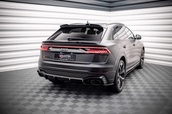 Maxton Rear Side Splitters V.2 Audi RSQ8 Mk1 - Gloss Black