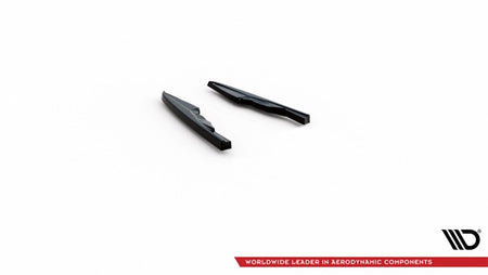 Maxton Rear Side Splitters V.2 Audi RSQ8 Mk1 - Gloss Black