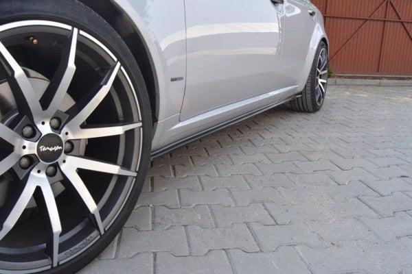 Maxton Side Skirts Diffusers Alfa Romeo 159 - Gloss Black