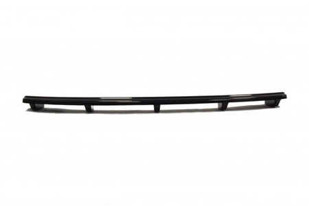 Maxton Central Rear Splitter Audi A5 S-Line Facelift (With A Vertical Bar) - Gloss Black