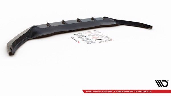 Maxton Front Splitter V.2 Volkswagen Passat B8 - Gloss Black