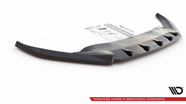 Maxton Front Splitter V.2 Volkswagen Passat B8 - Gloss Black