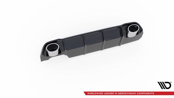 Maxton Rear Valance + Exhaust Ends Imitation Peugeot 308 Sw Mk2 Facelift