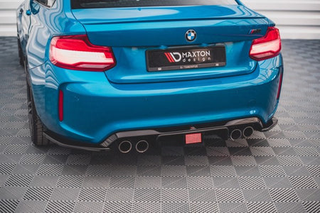 Maxton Rear Valance BMW M2 F87 - Gloss Black
