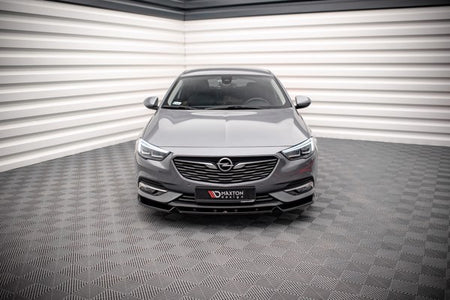 Maxton Front Splitter V.2 Opel Insignia Mk2 - Gloss Black