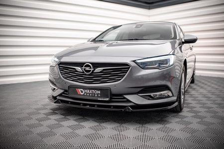 Maxton Front Splitter V.2 Opel Insignia Mk2 - Gloss Black