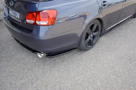 Maxton Rear Side Splitters Lexus Gs Mk.3 - Gloss Black
