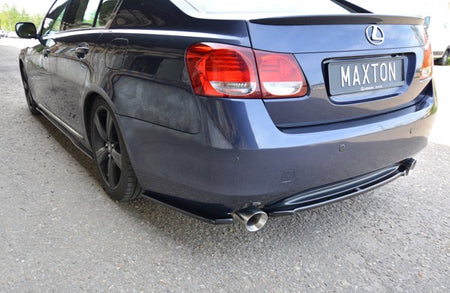 Maxton Rear Side Splitters Lexus Gs Mk.3 - Gloss Black