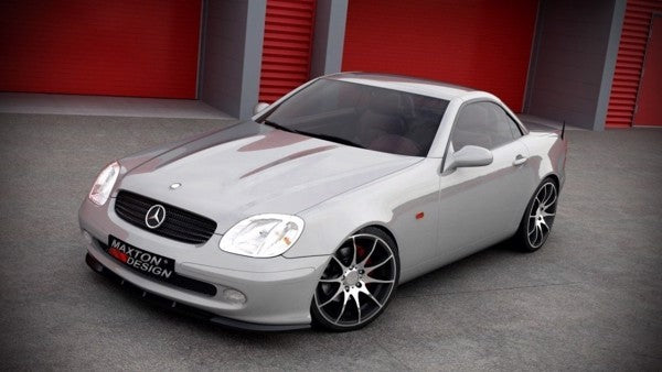 Maxton Front Splitter Mercedes Slk R170 - Gloss Black