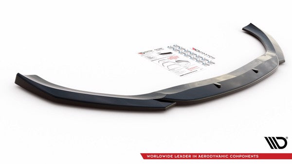 Maxton Front Splitter V.1 Mercedes-Benz Cls Amg-Line C257 - Gloss Black