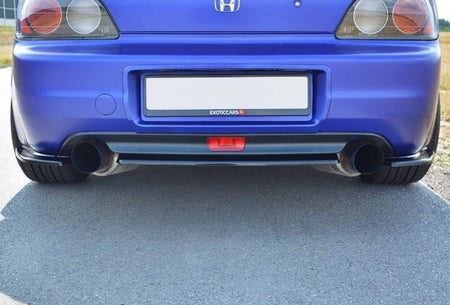 Maxton Rear Side Splitters Honda S2000 - Gloss Black