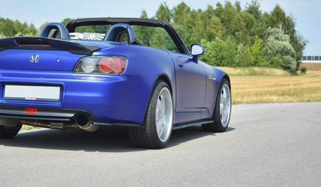 Maxton Rear Side Splitters Honda S2000 - Gloss Black
