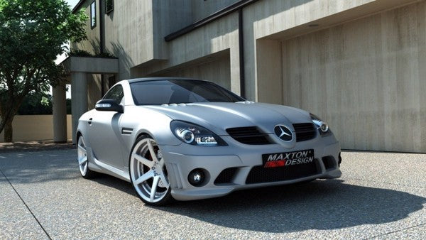 Maxton Front Bumper Mercedes Slk R171 Amg 204 Look - Not primed