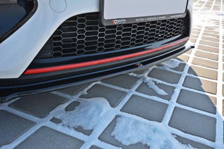 Maxton Front Splitter V.1 Kia Cee'D / Pro Cee'D Gt Mk2 - Gloss Black