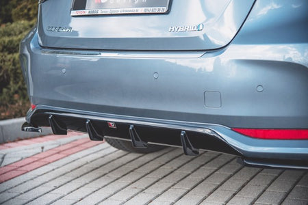 Maxton Rear Valance Toyota Corolla Xii Sedan - Gloss Black