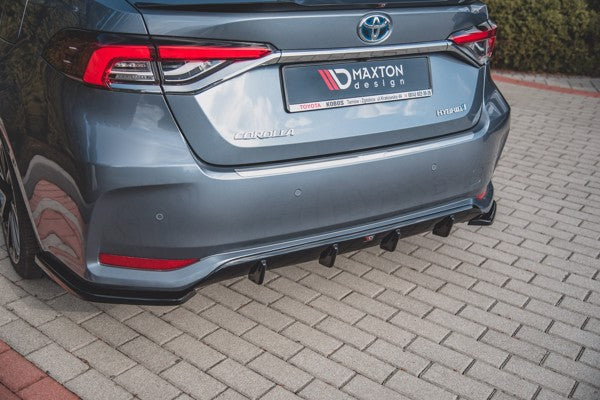 Maxton Rear Valance Toyota Corolla Xii Sedan - Gloss Black