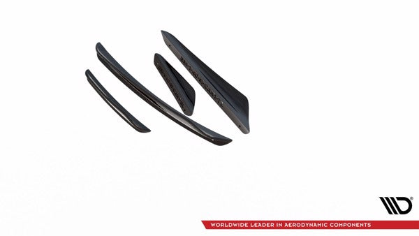 Maxton Front Bumper Wings (Canards) BMW 1 F40 M-Pack / M135I