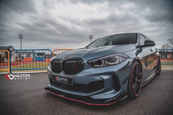 Maxton Front Bumper Wings (Canards) BMW 1 F40 M-Pack / M135I