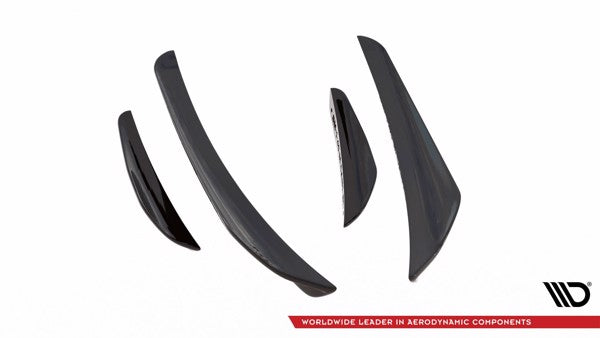 Maxton Front Bumper Wings (Canards) BMW 1 F40 M-Pack / M135I