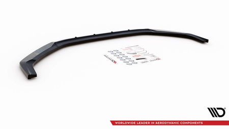 Maxton Front Splitter V.3 Hyundai I20 N Mk3 - Gloss Black