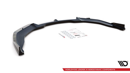 Maxton Front Splitter Lamborghini Huracan Evo - Gloss Black
