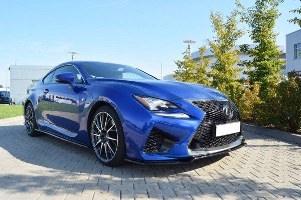 Maxton Front Splitter V.1 Lexus Rc F - Gloss Black