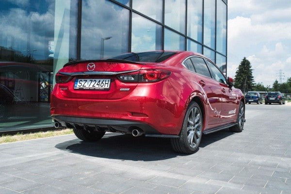 Maxton Rear Side Splitters Mazda 6 Gj (Mk3) Facelift - Gloss Black
