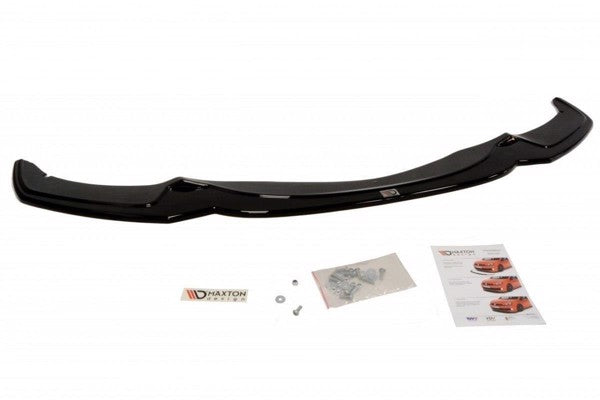 Maxton Front Splitter V.2 For BMW 5 F10/F11 Mpack - Gloss Black