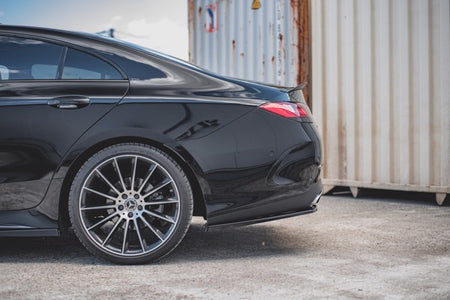Maxton Central Rear Splitter Mercedes-Benz Cls Amg-Line C257 - Gloss Black