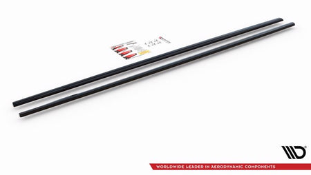 Maxton Side Skirts Diffusers BMW M5 E39 - Gloss Black