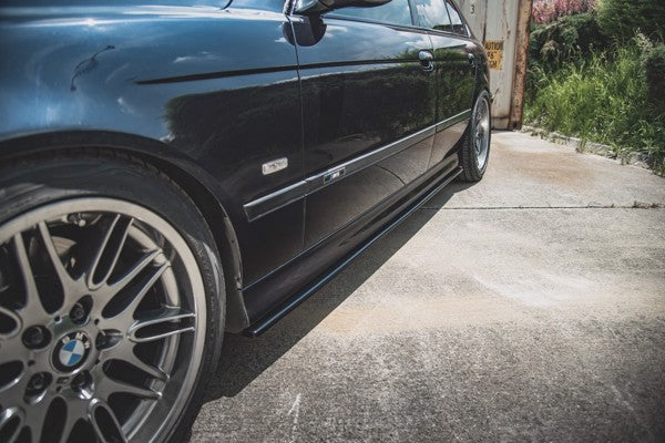Maxton Side Skirts Diffusers BMW M5 E39 - Gloss Black