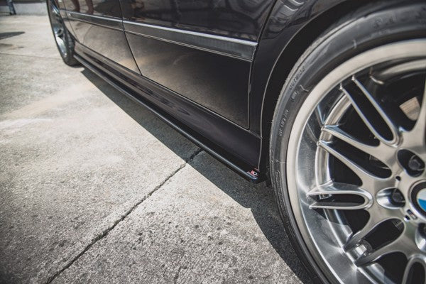 Maxton Side Skirts Diffusers BMW M5 E39 - Gloss Black