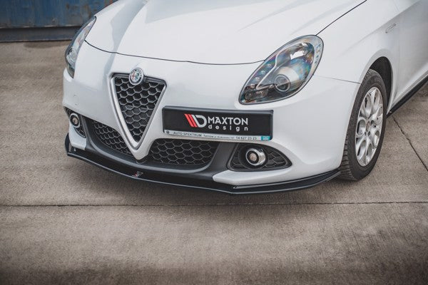 Maxton Front Splitter V.1 Alfa Romeo Giulietta Facelift - Gloss Black