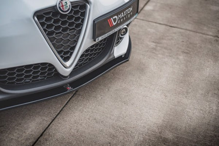 Maxton Front Splitter V.1 Alfa Romeo Giulietta Facelift - Gloss Black