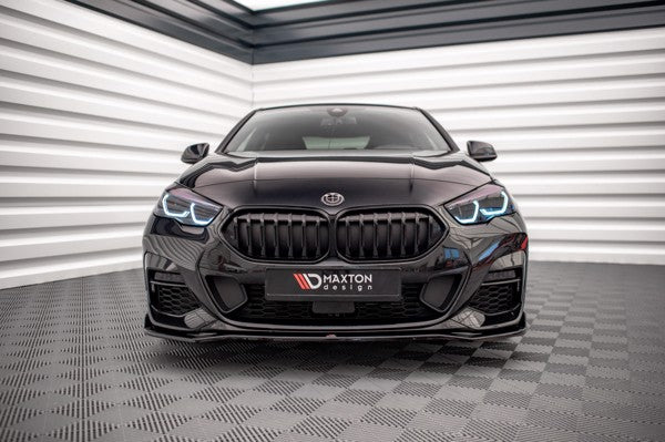 Maxton Front Splitter V.3 BMW 2 Gran Coupe M-Pack / M235I F44 - Gloss Black