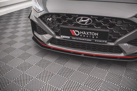 Maxton Street Pro Front Splitter Hyundai I30 N Hatchback/Fastback Mk3 Facelift - Black