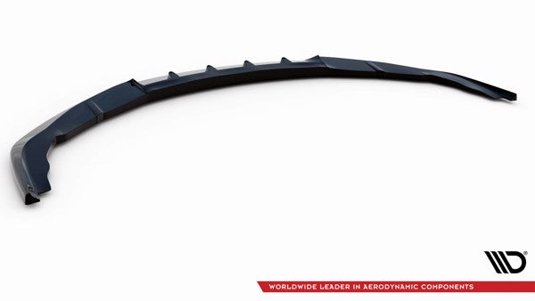 Maxton Front Splitter V.2 Porsche Panamera Turbo Sport Design Package 970 - Gloss Black
