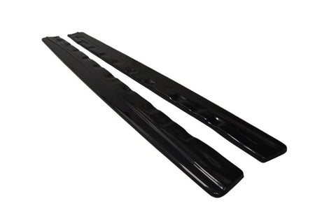 Maxton Side Skirts Diffusers Honda Civic Mk9 Facelift - Gloss Black