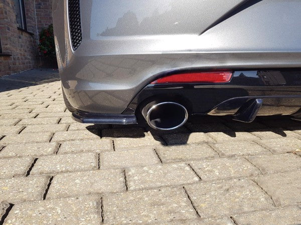 Maxton Rear Side Splitters Volkswagen Scirocco Mk.3 R Facelift - Gloss Black