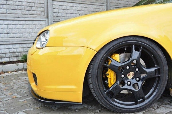 Maxton Front Splitter VW Golf Iv R32 - Gloss Black