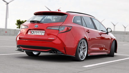 Maxton Rear Side Splitters Toyota Corolla Xii Touring Sports - Gloss Black