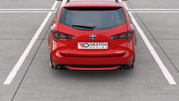 Maxton Rear Side Splitters Toyota Corolla Xii Touring Sports - Gloss Black