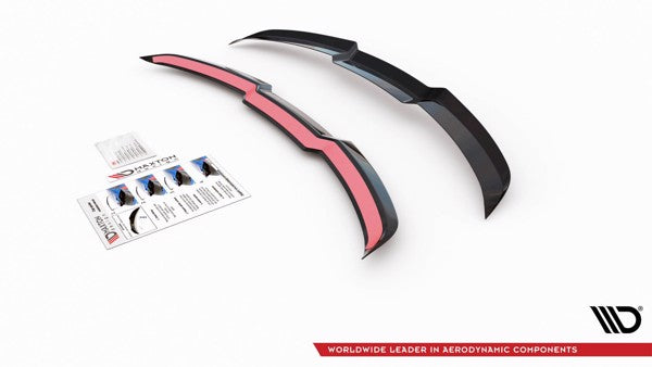 Maxton Spoiler Cap V.1 Audi RS6 C8 - Gloss Black