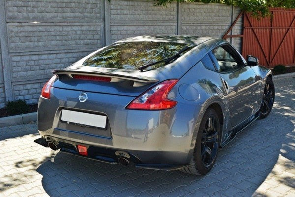 Maxton Central Rear Splitter Nissan 370Z - Gloss Black