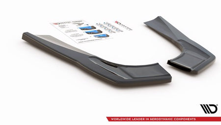 Maxton Rear Side Splitters Mercedes-Amg Cla 35 Aero / 45 Aero C118 - Gloss Black