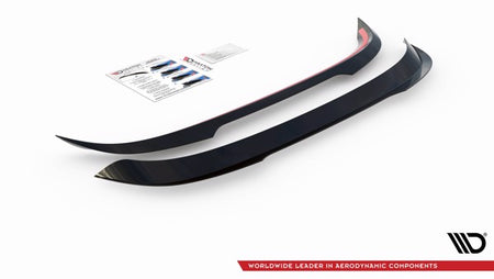 Maxton Spoiler Cap Volkswagen Golf 8 Gti Clubsport - Gloss Black